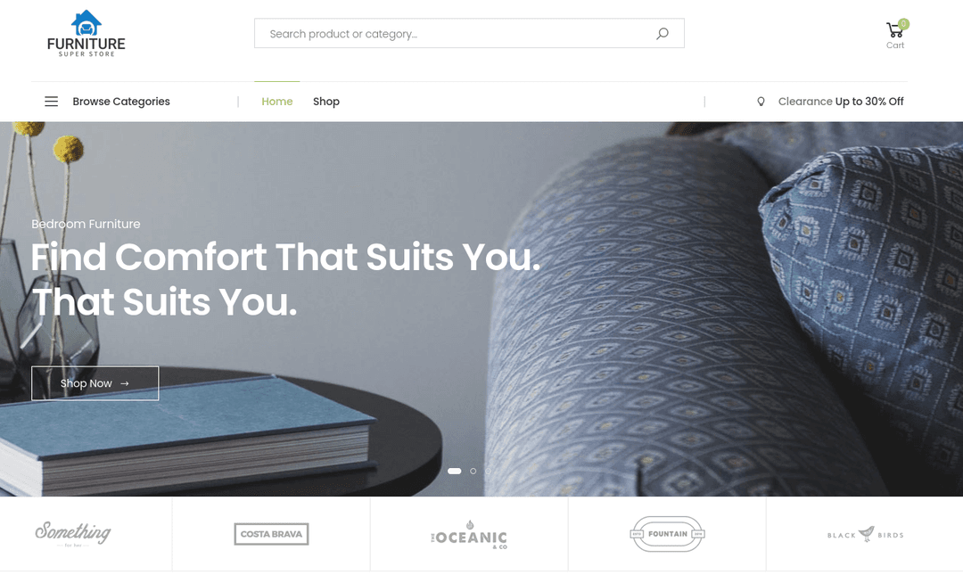 Screenshot of UrbanHut